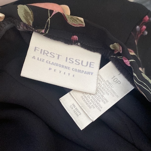 First ISSUE LIZ CLAIBORNE Floral Women Skirt - Picture 5 of 5